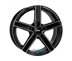 ATS Emotion R17 W7.5 PCD5x112 ET35 DIA70.1 diamond black contour polished