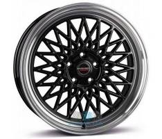 Borbet B R20 W8.5 PCD5x112 ET25 DIA66.6 black rim polished
