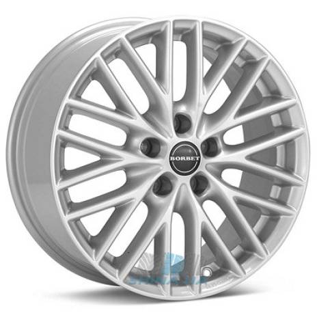 Цена на Диски Borbet BS5 R17 W7.5 PCD5x100 ET38 DIA64.1 brilliant silver