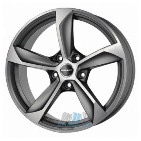 Цена на Диски Borbet S R18 W8 PCD5x112 ET45 DIA72.6 graphite matt polished