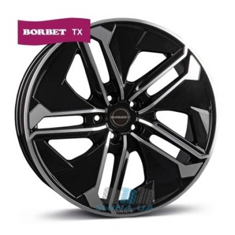 Цена на Диски Borbet TX R21 W9 PCD5x112 ET40 DIA66.6 black polished