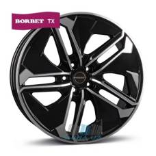 Цена на Borbet TX R21 W9 PCD5x120 ET45 DIA72.6 gloss black rim polished