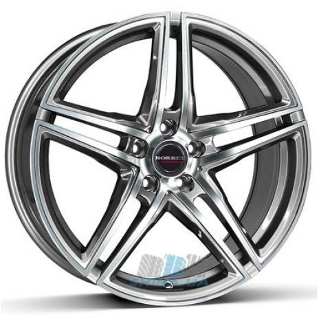 Цена на Диски Borbet XRT R19 W9.5 PCD5x112 ET40 DIA72.6 graphite polished
