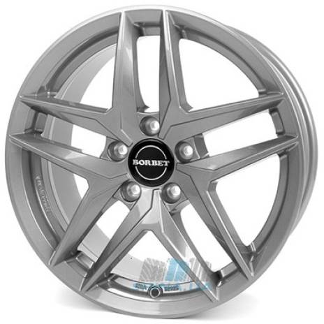 Цена на Диски Borbet Z R16 W6.5 PCD5x112 ET44 DIA66.5 gloss metal grey