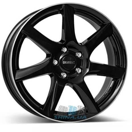 Цена на Диски Dezent TW R16 W6.5 PCD4x108 ET46 DIA70.1 black polished lip
