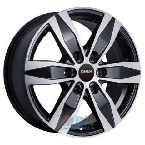 Цена на Диски Disla Vanline 6 R16 W7 PCD6x130 ET55 DIA84.1 black