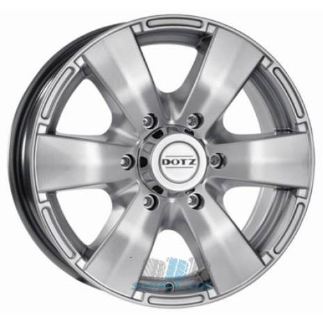 Цена на Диски Dotz Luxor R16 W7 PCD5x139.7 ET0 DIA110.1 silver