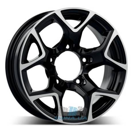 Цена на Диски GMP Italia SJ15 R15 W5.5 PCD5x139.7 ET5 DIA108.1 black polished
