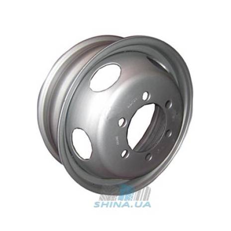 Цена на Диски Кременчуг Богдан R17.5 W6 PCD6x222.25 ET125 DIA164 серый