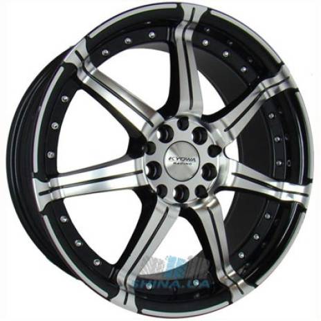Ціна на Диски Kyowa KR518 R17 W7.5 PCD4x100 ET42 DIA67.1 BKF