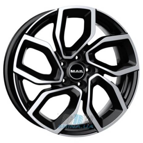 Ціна на Диски Mak Apollo R17 W7.5 PCD5x108 ET45 DIA65.1 gloss black