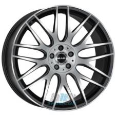 Ціна на Mak Arrow-D R20 W9.5 PCD5x112 ET43 DIA66.6 gloss black mirror ring