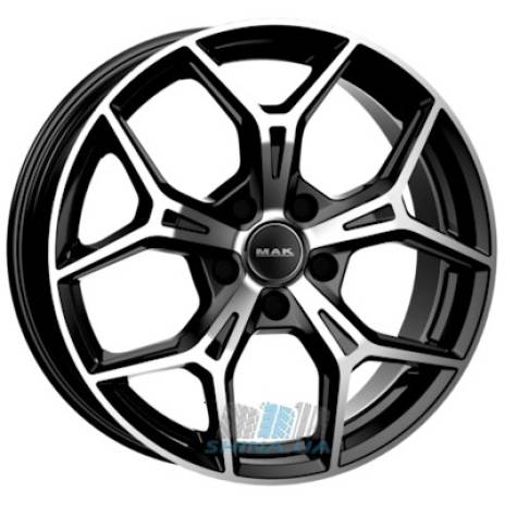 Ціна на Диски Mak Epica R17 W6.5 PCD5x114.3 ET50 DIA60.1 black mirror
