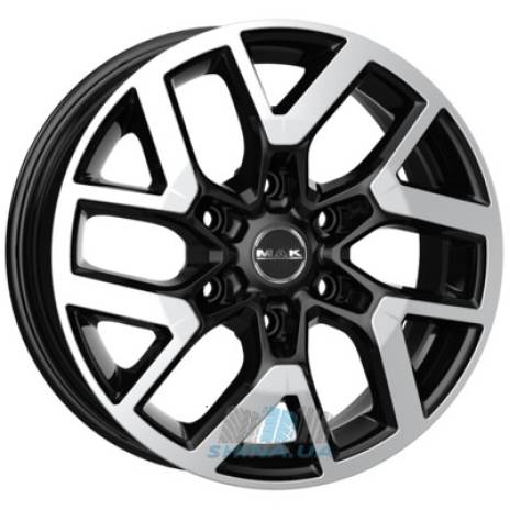 Ціна на Диски Mak Gravel R17 W7.5 PCD6x139.7 ET38 DIA67.1 black mirror