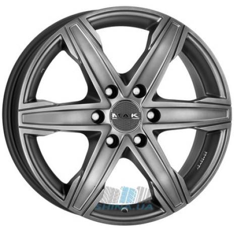 Ціна на Диски Mak King 6 R16 W6.5 PCD6x139.7 ET10 DIA112 matt titan