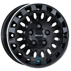 Ціна на Mak Overland R17 W7 PCD5x112 ET51 DIA66.6 gloss black mirror ring