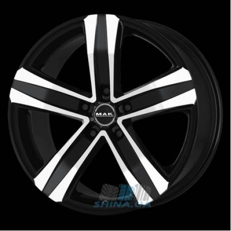 Ціна на Диски Mak Stone 5 R15 W6 PCD5x139.7 ET0 DIA108.1 black mirror