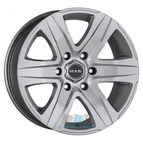 Цена на Диски Mak Stone 6 R17 W7.5 PCD6x139.7 ET25 DIA106.1 silver