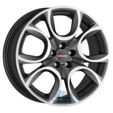 Ціна на Mak Torino R15 W6 PCD4x98 ET35 DIA58.1 gun metal mirror