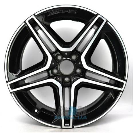 Цена на Диски Mercedes OEM A1674013300 R20 W9 PCD5x112 ET44 DIA66.6 black polished