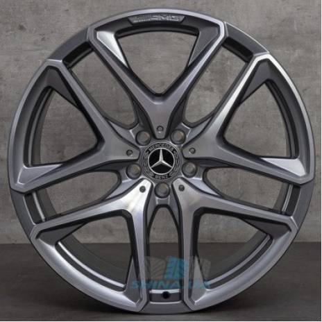 Цена на Диски Mercedes OEM A1674014200 R21 W10 PCD5x112 ET51 DIA66.6 black polished
