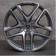 Ціна на Mercedes OEM A1674014300 R21 W11 PCD5x112 ET47 DIA66.6 black polished