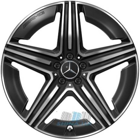Ціна на Диски Mercedes OEM A1674014401 R21 W11 PCD5x112 ET49 DIA66.6 black polished