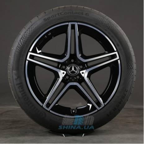 Ціна на Диски Mercedes OEM A1674017400 R21 W11 PCD5x112 ET42 DIA66.6 black polished