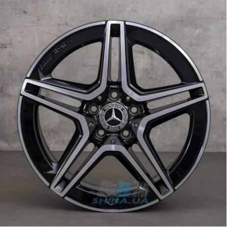 Цена на Диски Mercedes OEM A2134016300 R18 W8 PCD5x112 ET43 DIA66.6 black polished