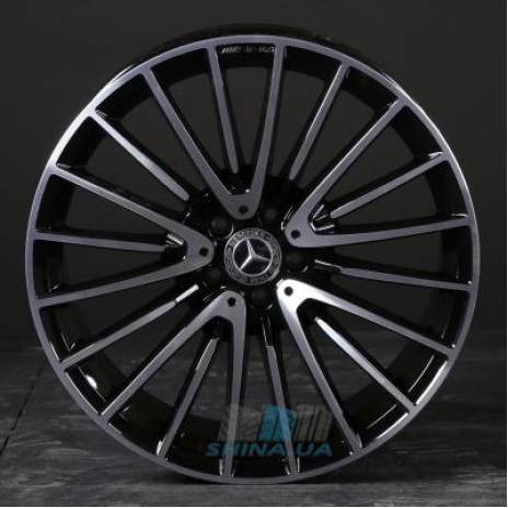 Цена на Диски Mercedes OEM A2234011700 R21 W9 PCD5x112 ET38 DIA66.6 black polished