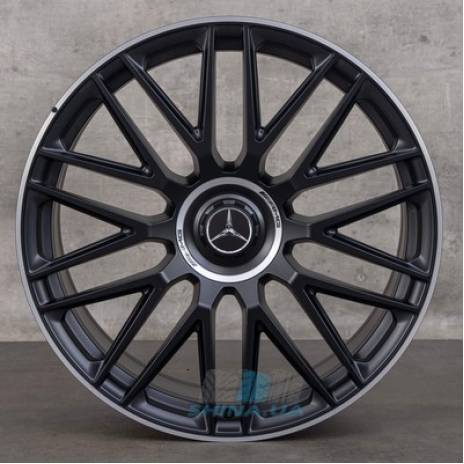 Ціна на Диски Mercedes OEM A2234012400 R21 W10.5 PCD5x112 ET50 DIA66.6 black polished