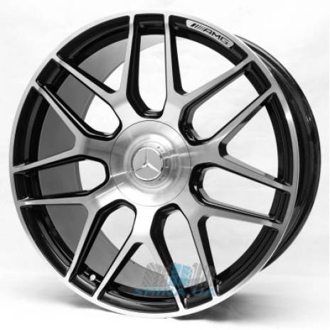 Цена на Диски Mercedes OEM A4634012000 R22 W10 PCD5x130 ET36.1 DIA84.1 black polished