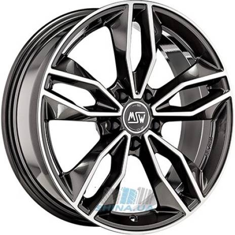 Цена на Диски MSW 71 R18 W8 PCD5x112 ET35 DIA73.1 dark grey polished