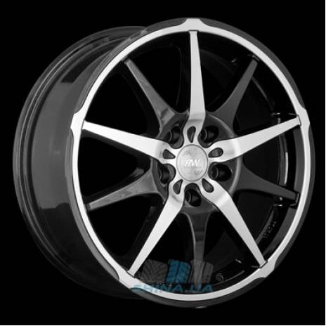 Цена на Диски Racing Wheels H-410 R17 W7 PCD5x112 ET40 DIA73.1 BKFP