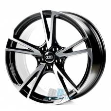 Цена на Replica Audi (A5156) R19 W8.5 PCD5x112 ET40 DIA66.6 gloss black machined face
