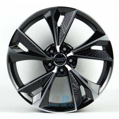 Цена на Диски Replica Audi (A5456) R19 W8.5 PCD5x112 ET32 DIA66.6 gloss black machined face