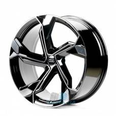 Цена на Replica Audi (A5633) R22 W9.5 PCD5x112 ET26 DIA66.6 gloss black machined face