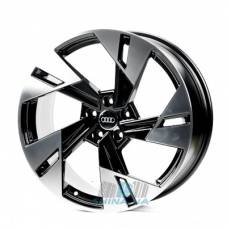 Цена на Replica Audi (A5640) R20 W9 PCD5x112 ET38 DIA66.6 gloss black machined face