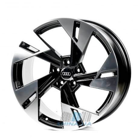 Цена на Диски Replica Audi (A5640) R20 W9 PCD5x112 ET38 DIA66.6 gloss black machined face