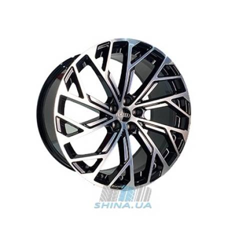 Цена на Диски Replica Audi (A624) R22 W10 PCD5x112 ET20 DIA66.6 black machined face