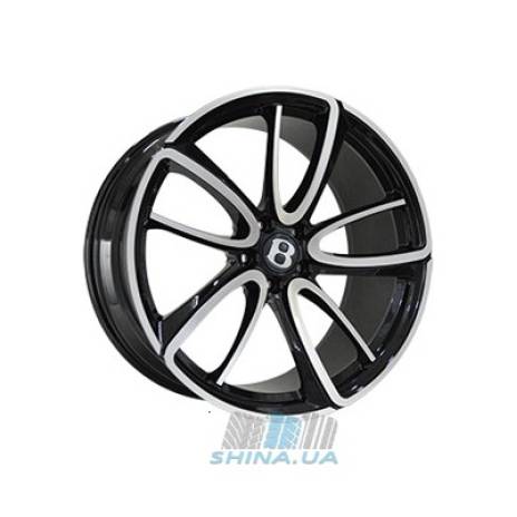 Цена на Диски Replica Bentley (BN1040L) R21 W9.5 PCD5x112 ET41 DIA57.1 gloss black