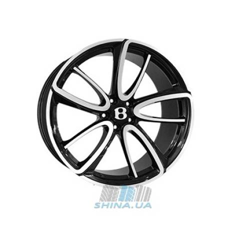 Цена на Диски Replica Bentley (BN1040R) R21 W9.5 PCD5x112 ET41 DIA57.1 gloss black