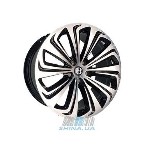 Цена на Диски Replica Bentley (BN1988) R22 W10 PCD5x130 ET28 DIA71.6 BKF