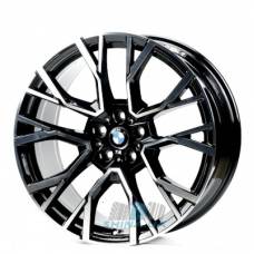 Цена на Replica BMW (B021-45) R21 W9.5 PCD5x112 ET37 DIA66.6 black machined face