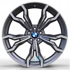 Цена на Replica BMW (B22828) R21 W10 PCD5x112 ET39 DIA66.6 matt graphite machined face