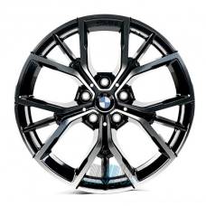 Цена на Replica BMW (B3010) R19 W9 PCD5x112 ET44 DIA66.6 black machined face