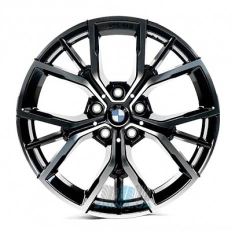 Цена на Диски Replica BMW (B3010) R19 W9 PCD5x112 ET44 DIA66.6 black machined face