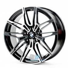 Цена на Replica BMW (B3079) R18 W8 PCD5x112 ET30 DIA66.6 black machined face