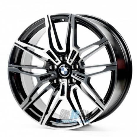 Цена на Диски Replica BMW (B3079) R18 W8 PCD5x112 ET30 DIA66.6 black machined face