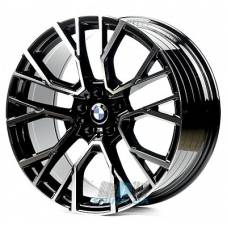Цена на Replica BMW (B506) R20 W10.5 PCD5x112 ET40 DIA66.6 gloss black machined face